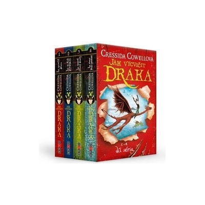 Jak vycvičit draka 1-4 díl 4 knihy - Cressida Cowell