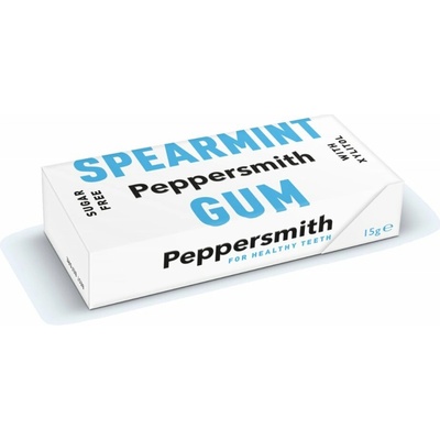 PEPPERSMITH žuvačky - mäta kučeravá, 15 g