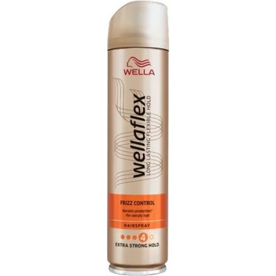 Wella Wellaflex Frizz Control - Лак за накъдрена коса 4, 250мл