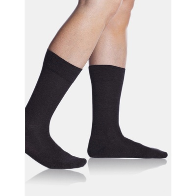 Bellinda Тъмно сиви мъжки чорапи Bellinda BAMBUS COMFORT Bellinda | Siv | МЪЖЕ | 43-46