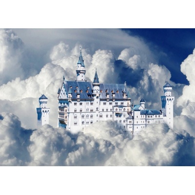 Bluebird Neuschwanstein Castle in Clouds 500 dielov