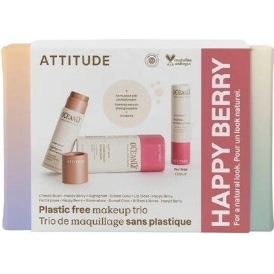 Attitude Oceanly Lesk na pery Happy Berry 3,4 g