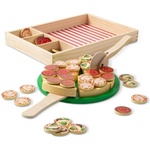 Melissa & Doug Дървена играчка Melissa & Doug - Пица, 36 части (6074863) - baby