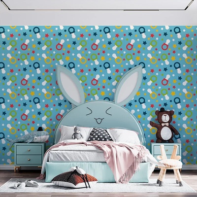 Sablio Tapeta Cumlíky a hviezdy, rozmery 336x220 cm