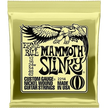 Ernie Ball Струни за 6 струнна електрическа китара 12-62 Mammoth Slinky by Ernie Ball