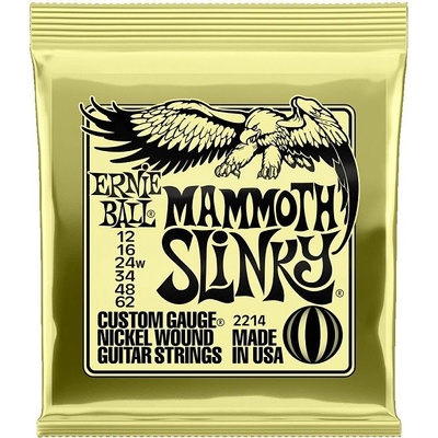 Ernie Ball Струни за 6 струнна електрическа китара 12-62 Mammoth Slinky by Ernie Ball