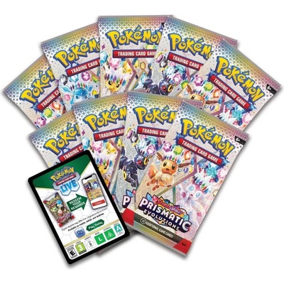 Pokémon TCG: Prismatic Evolutions Booster – Zboží Dáma