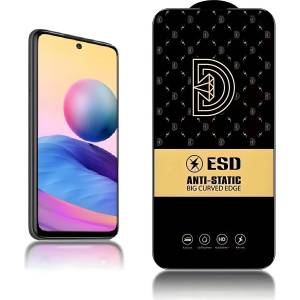 Xiaomi Diamond антистатично закалено стъкло за Xiaomi Redmi Note 10 5G - Черен KP24208