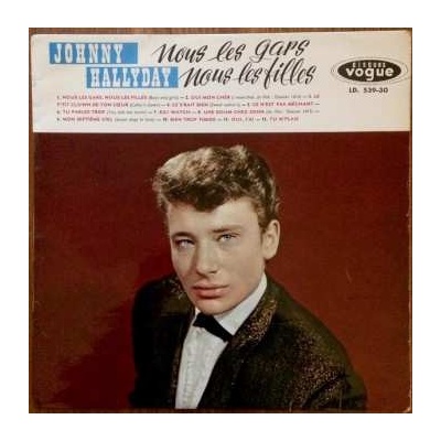Johnny Hallyday - Nous Les Gars, Nous Les Filles LP