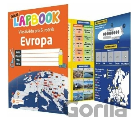Školní lapbook: Evropa