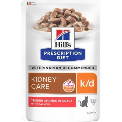 HILLS Diet Feline k/d Salmon NEW 12 x 85 g