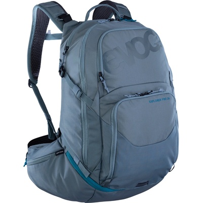 Evoc Раница за колоездене Evoc Explorer Pro 26 Cycling backpack - Steel - размер One Size (502-8377-0211)