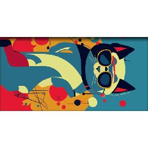 DAYLINER Джобен календар, хоризонтално разположение, DAYLINER, „Colors Astro Cat DL7AG-COFZSFE-AC (DL7AG-COFZSFE-AC)
