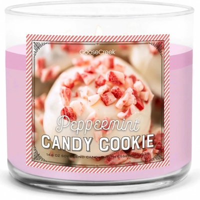 Goose Creek Candle Peppermint Candy Cookie, 411 g