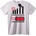 NOONEBRAND Тениска 100% влюбени - 2XL, Black