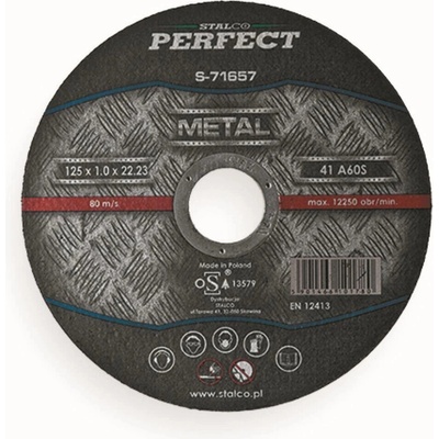 Makita D-18677 / Rezný kotúč na kov / 125x2.5 mm / Priemer otvoru: 22.23 mm (D-18677)