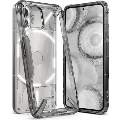 Ringke Противоударен Калъф за Nothing Phone 2, Ringke Fusion X Case, Черен (8809919309516)