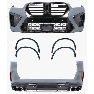 Боди кит bmw x5 g05 (2022+) с вежди за калници и накрайници (0052102)