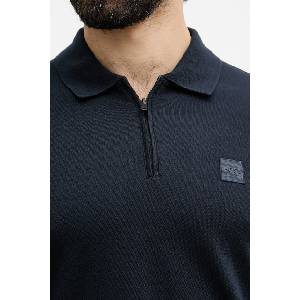 BOSS Orange тениска с яка мъжка от памук (50537507) - answear - 195,39 лв