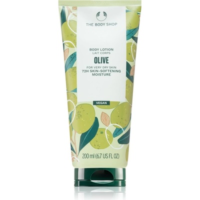 The Body Shop Olive Body Lotion омекотяващ лосион за тяло за суха кожа 200ml