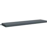 vidaXL Възглавница за пейка SOEST 100% полиестер Синьо 180 x 40 x 8 см (950018)