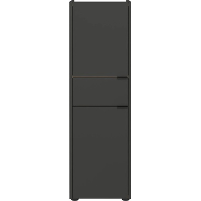 Germania Антрацитен висок шкаф за баня 34x111 cm Forano - Germania (4498-549)