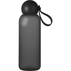 Sagaform Черна бутилка за пътуване бутилка от рециклирана пластмаса 650 ml Tom - Sagaform (1091325_5018753)
