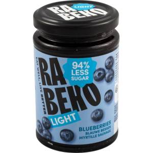 Rabeko Light Jam - Blueberries | 94% Less Sugar [230 грама]
