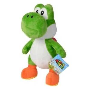 Simba Toys Super Mario, Yoshi (grün/braun, 30 cm)