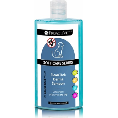 Proactivet Flea&Tick Derma šampon 250 ml