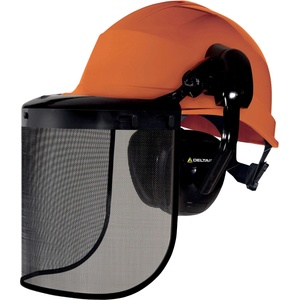 Delta Plus Delta forestier 3 / Защитна каска за храсторези - оранжева Регулируема (fore3or)