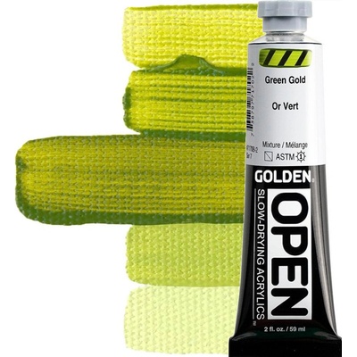 Golden Artist Colors Open АКРИЛНА боя Green Gold 59 ml 1 бр (0007170-2)