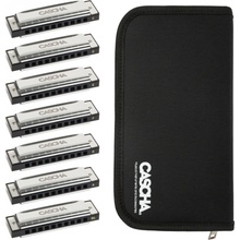 Cascha Blues Harmonica Set
