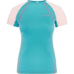 Kari Traa Дамско синтетично термобельо Kari Traa Women's Alma Tee Sport shirt - Blue Lagoon (114-3773-0112)