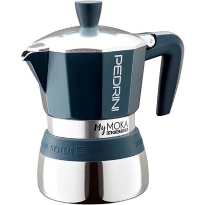 Pedrini MyMoka Indukce modrá 3 porce 0883336412064