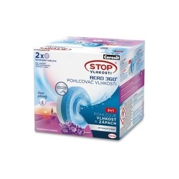 Ceresit Stop vlhkosti náhradné tablety Aero 2 x 450 g levanduľa