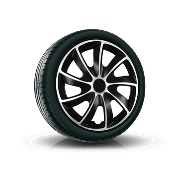 Image 1 of NRM капаци за колела 17", QUAD Bicolor, 4 брой (VTV-PU-22152)