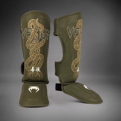 Venum Chrániče holení Serpenti - Khaki/Bronze/Ivory