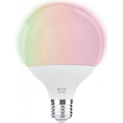 Eglo 12254 E27 13W 88W veľká guľa G95 LED svetelný zdroj RGB-TW múdre osvetlenie 1300lm 2700 6500K ovládanie hlasom, regulovateľná intenzita svetla, nastaviteľná farebná teplota, meniace far