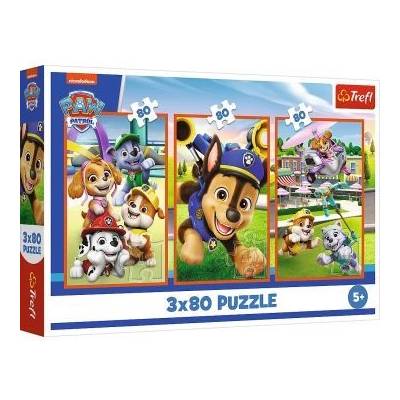 Trefl Trefl: Mancrastic team - 3 x 80 части пъзел
