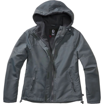 Urban Classics Ladies Windbreaker Frontzip anthracite