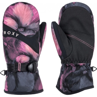Roxy Jetty Girl Mitt true black pansy pansy rg jr 23/24