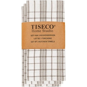 Tiseco Home Studio Памучни кърпи в комплект от 3 броя 70x50 cm - Tiseco Home Studio (9499TAUPE)