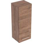 Geberit Стенен шкаф за баня Geberit Selnova Square, орехов цвят, 1 врата, 85 см (501.278.00.1)