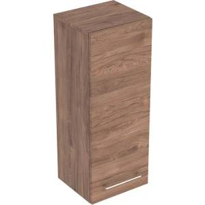 Geberit Стенен шкаф за баня Geberit Selnova Square, орехов цвят, 1 врата, 85 см (501.278.00.1)