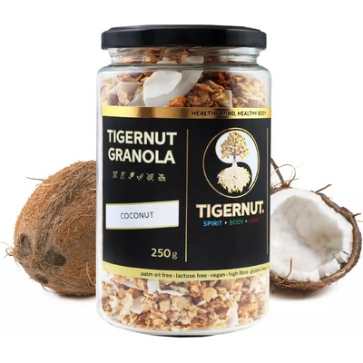 TigerNut Granola z Tygřího ořechu s Kokosem 250 g