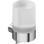 Kludi Vela R - Дозатор за сапун с държач, стъкло/хром 5897605 (5897605)
