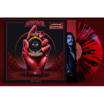 Komodor - Time & Space (Indie Exclusive) (Red/Black Splatter Coloured) (LP) (3701790700121)