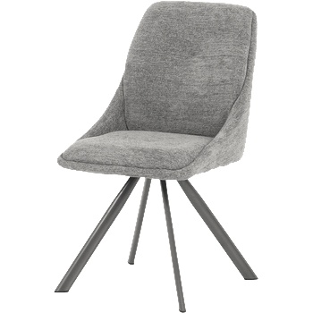 Carmen Трапезен стол london 2 - сив r 07 (3532370)