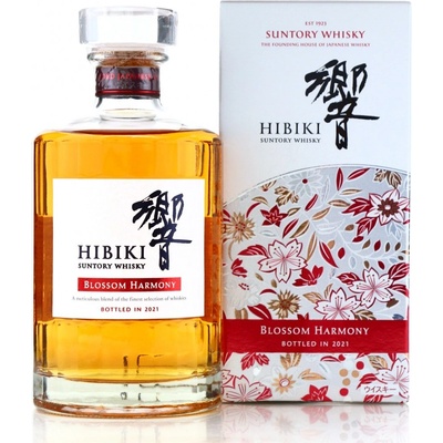 Hibiki Blossom Harmony Limited Release 2021 43% 0,7 l (holá láhev)